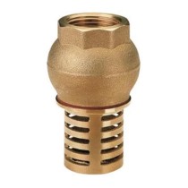 Valvola di fondo con filtro in ottone 1/2 a cipolla