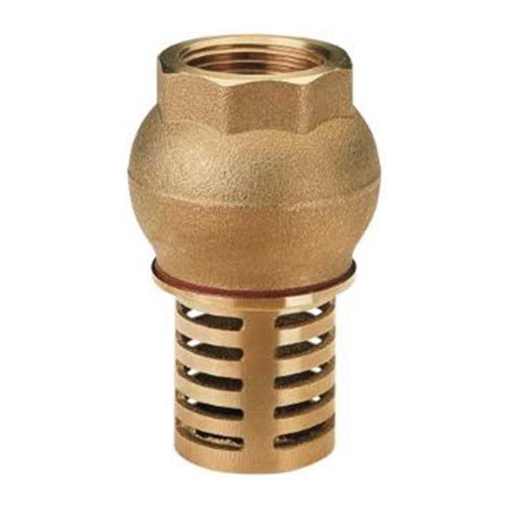 Valvola di fondo con filtro in ottone 3/4 a cipolla