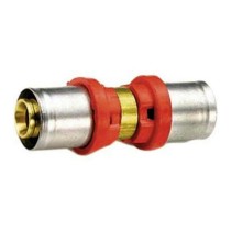 Raccordo dritto per tubo multistrato 20x20 pressare