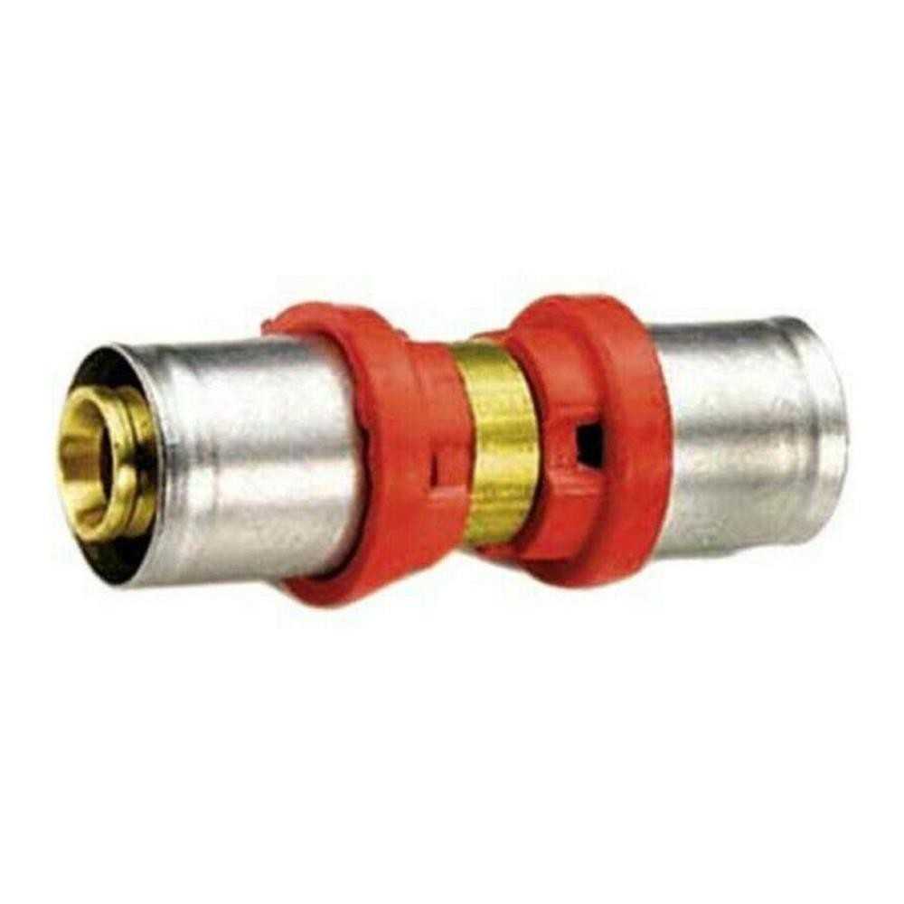 Raccordo dritto per tubo multistrato 20x20 pressare