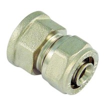 Raccordo dritto per tubo multistrato 26xF1 stringere