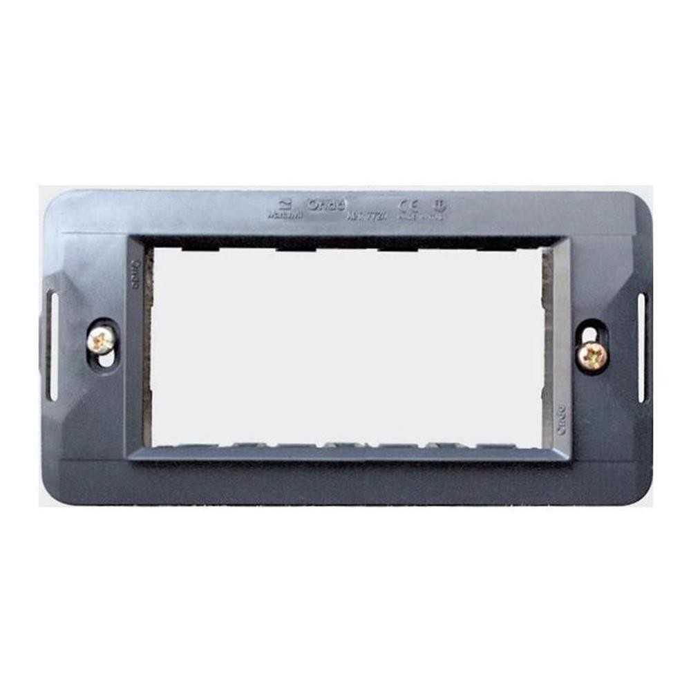 Supporto 4 moduli - serie Onda Marlanvil