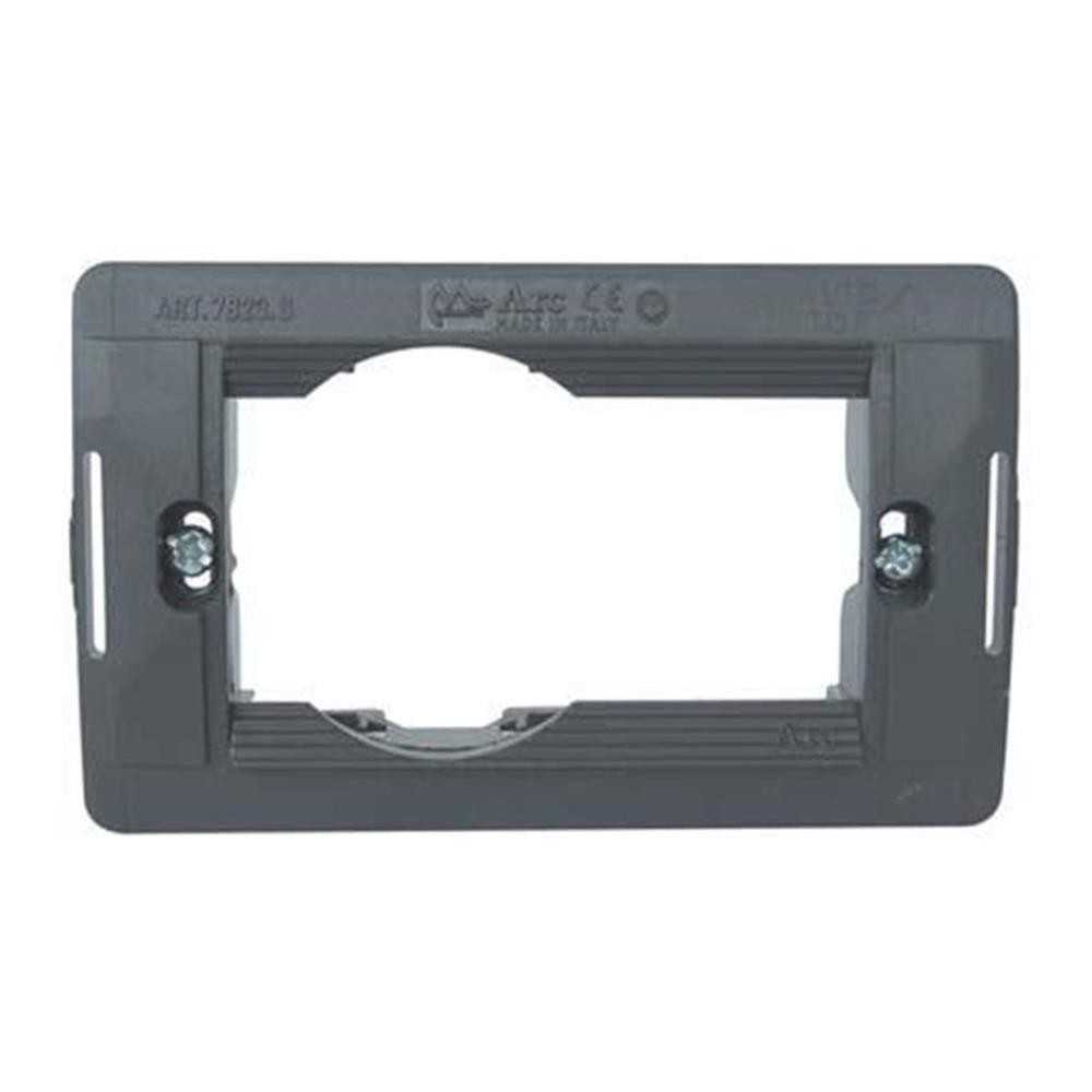 Supporto 3 moduli + schuko - serie ARC Marlanvil