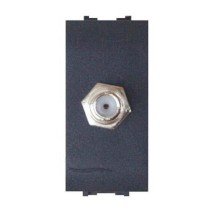 Presa TV femmina F antracite - serie Onda Marlanvil