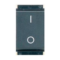 Interruttore 2P nero -...