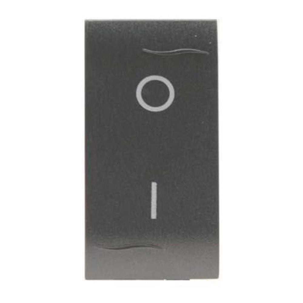 Interruttore 2P 16A antracite - serie Onda Marlanvil