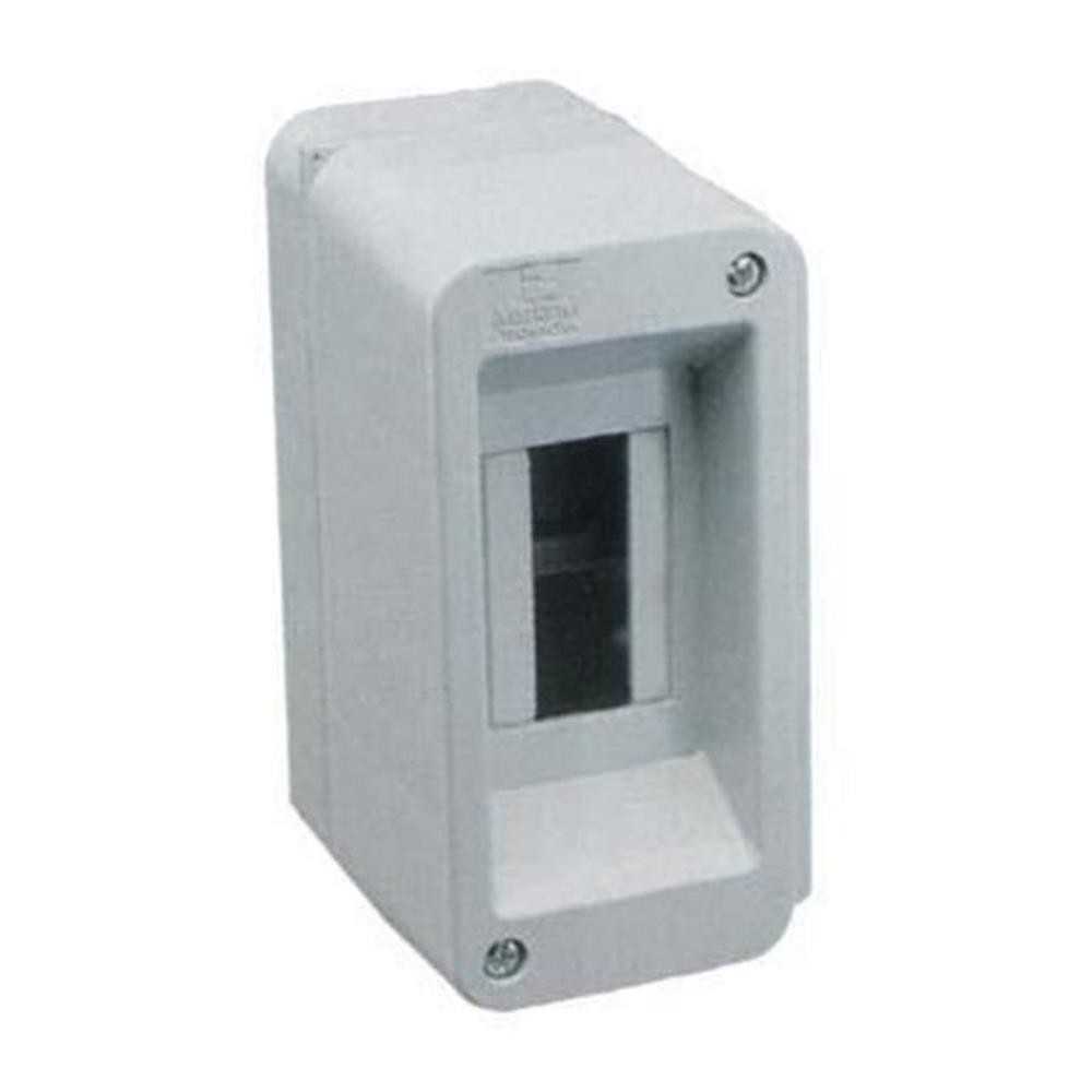 Centralino da parete con guida din 2 Moduli IP40 Marlanvil