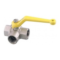 Valvola sfera tre vie F 1...