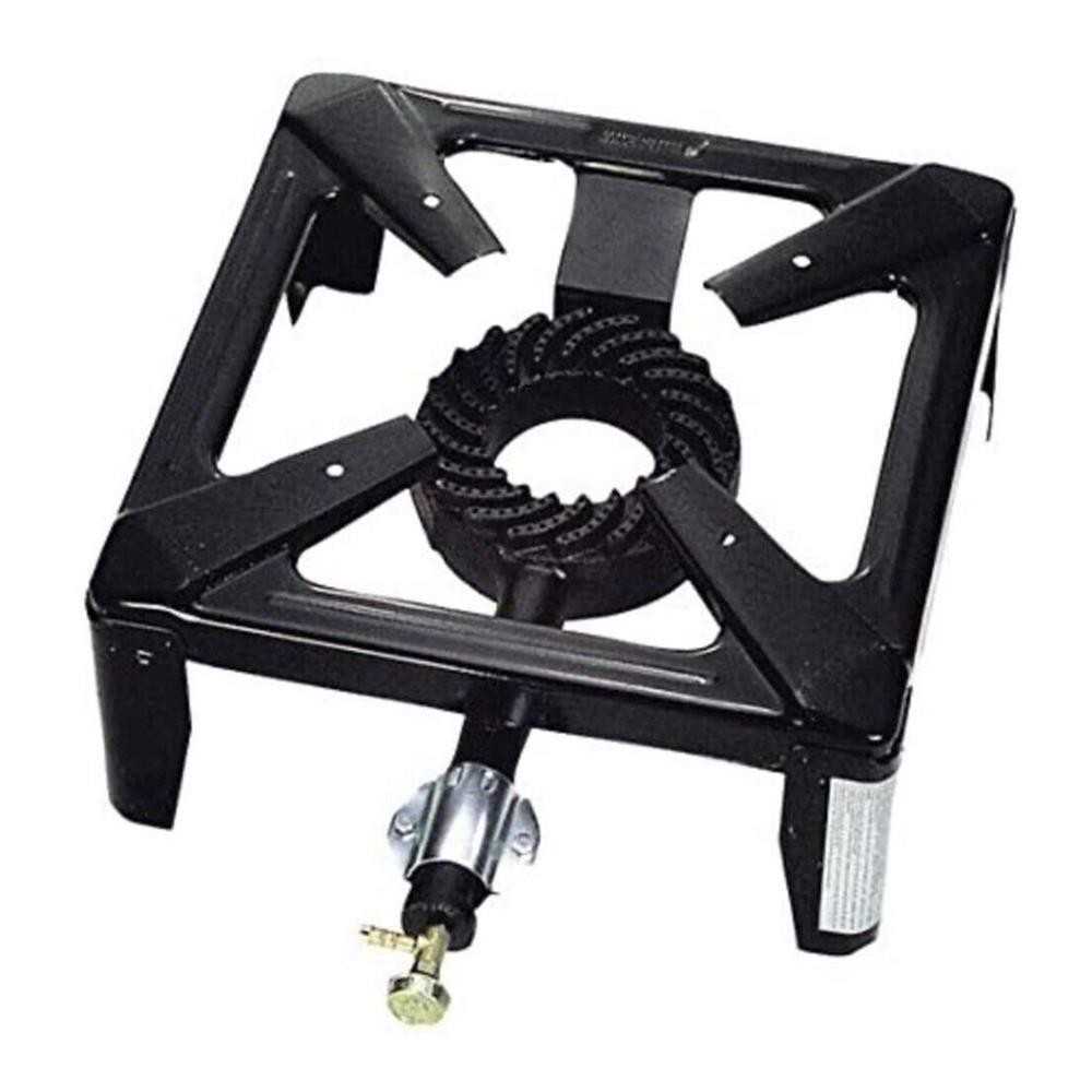 Fornellone acciaio grande 45x45xH17 con bruciatore