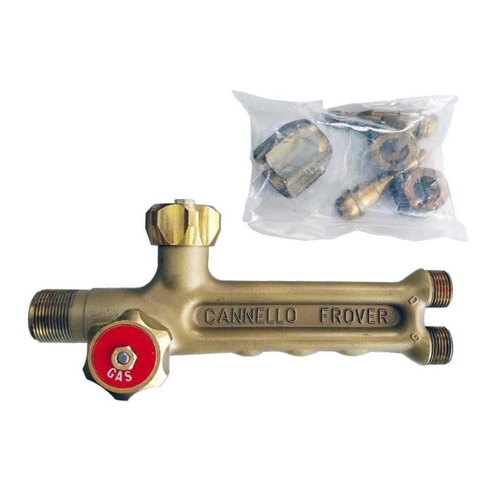 Impugnatura per bruciatore a gas in ottone - Fro