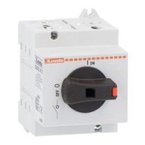 Sezionatore DC 4x32A 2P 4M 1000V comando rotativo - Lovato