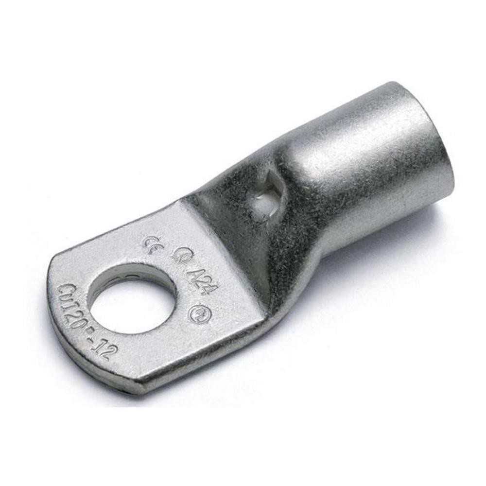 Capicorda tubolare 120 mm nudo foro 12 - cembre