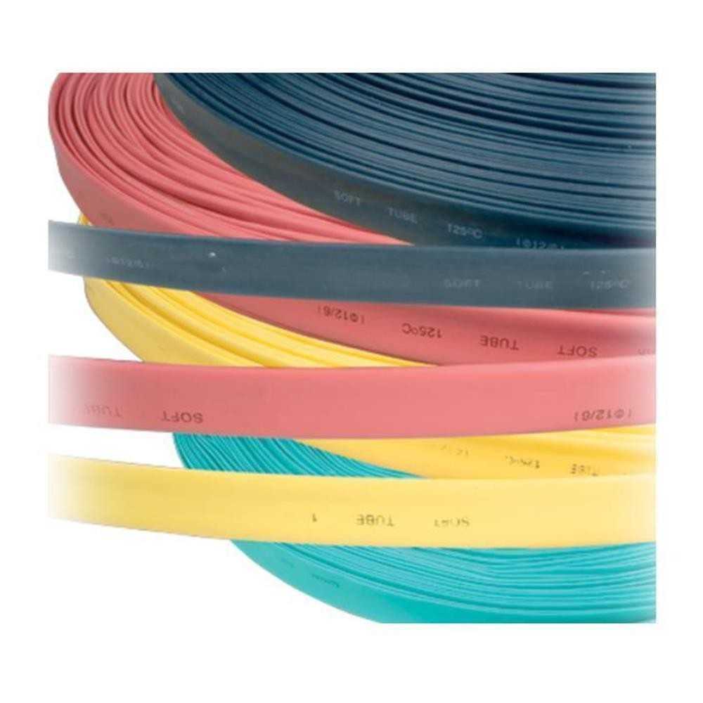 Guaina termorestringente 2.0 - 1.0 mm - rossa - prezzo al metro