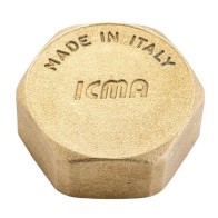 Tappo in ottone giallo...