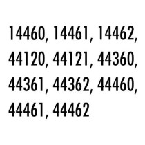 Contropiastra in nylon per serrature a infilare 06278-02-0 - Cisa