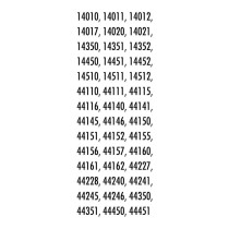 Contropiastra in nylon per serrature a infilare 06287-27 - Cisa