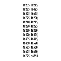 Contropiastra in metallo per serrature a infilare 06463-05-0 - Cisa