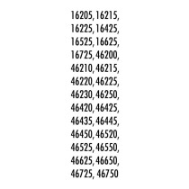 Contropiastra in metallo per serrature a infilare 06463-06-0 - Cisa