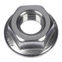Dado M8 medio con testa esagonale flangiato classe A2 - sfuso