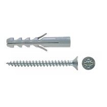 Tassello S6V con vite confezione 100 pezzi - Fischer