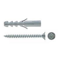 Tassello S10V con vite confezione 25 pezzi - Fischer