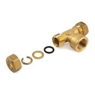 Raccordo tee per tubo rame...