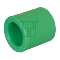 Raccordo dritto doppio in polipropilene F25 PPR