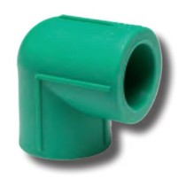 Raccordo a gomito in polipropilene F20 PPR