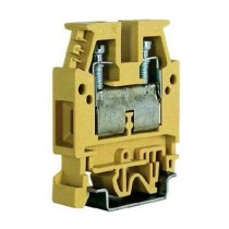 Morsetto unipolare passante din 16MM [marrone] - Cabur