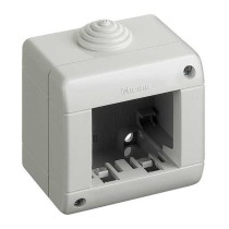 Contenitore a 2 moduli grigio per frutti serie Matix IP40 BTicino