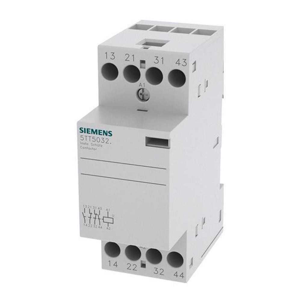 Contattore 25A 230VCA 2P 2NA+2NC 2M - Siemens