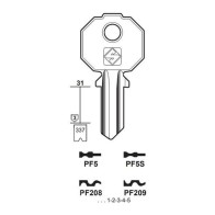 Chiave cilindro per la...