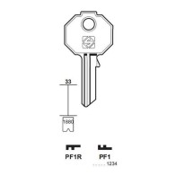 Chiave cilindro per la...