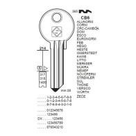 Chiave cilindro per la...