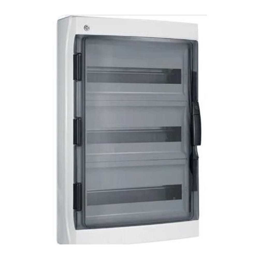 Centralino da parete con guida din 54 moduli IP65 3 file - Bocchiotti