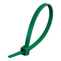 Fascetta per cablaggio in nylon verde 4.8x300 Hand - 100 pezzi