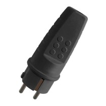 Spina 16A schuko gomma infrangibile - Elmark