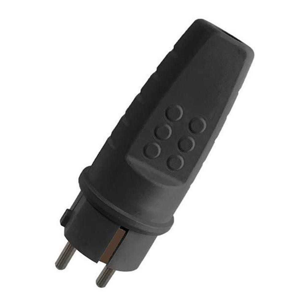 Spina 16A schuko gomma infrangibile - Elmark