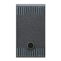 Pulsante 1P 10A NA nero - serie Ave S45 noir