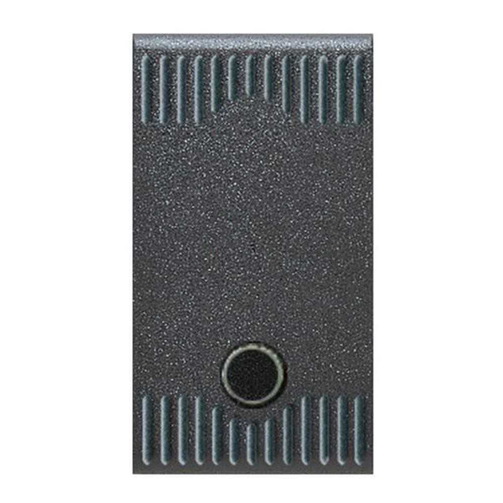 Pulsante 1P 10A NA nero - serie Ave S45 noir