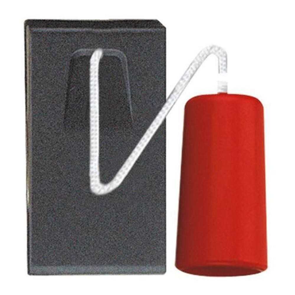 Pulsante 1P 10A con tirante nero - serie Ave S45 Noir