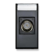 Presa TV femmina F diretta grigio tekla - serie Ave Tekla