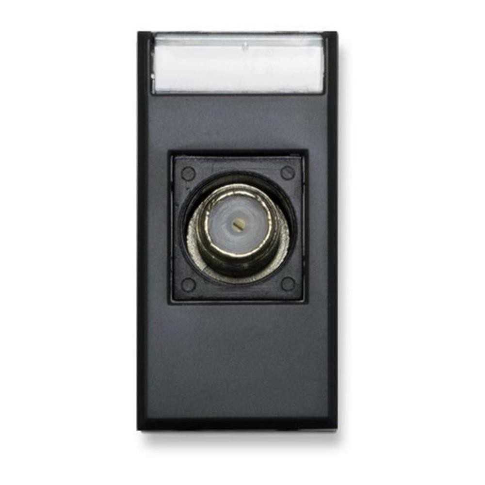 Presa TV femmina F diretta grigio tekla - serie Ave Tekla