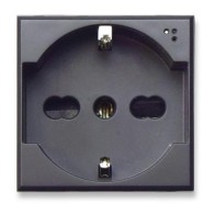 Presa schuko unel 2P+T 16A...