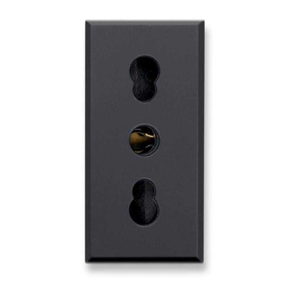 Presa 16A bipasso grigio tekla - serie Ave Tekla