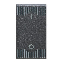 Interruttore 2P 16A nero - serie Ave S45 Noir