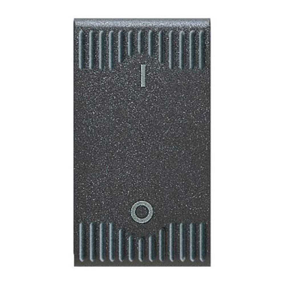 Interruttore 2P 16A nero - serie Ave S45 Noir
