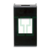 Adattatore frutti Keystone grigio - serie Ave Noir S45