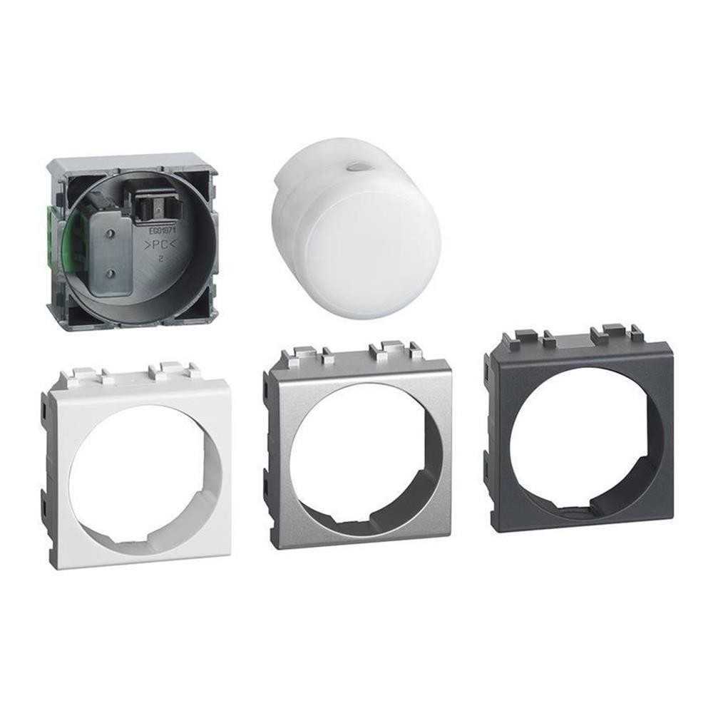 Torcia estraibile ricaricabile multicolori - serie BTicino Livinglight