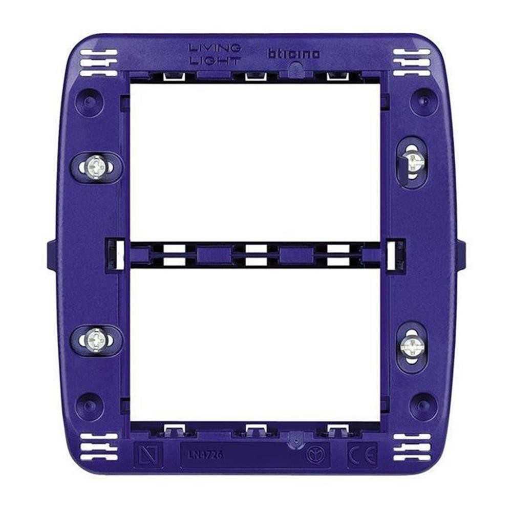 Supporto 6 moduli due righe - serie BTicino Livinglight